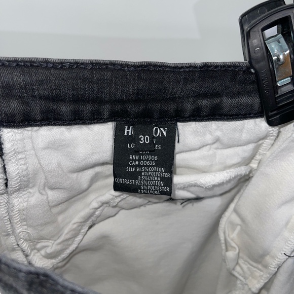 Hudson Chelsea Retreat Colorblock Super Skinny‎ Jeans Size 30 - Picture 12 of 13